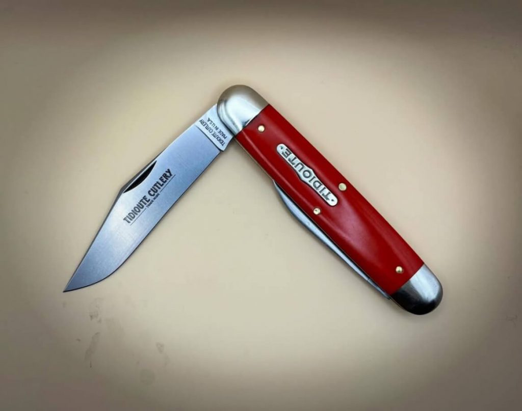 Tidioute Ember Orange Micarta