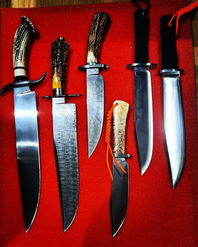 bowie knife collection